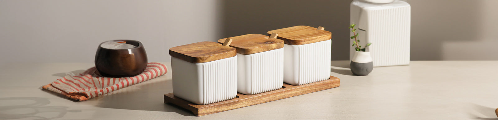 Condiment Storage & Caddies