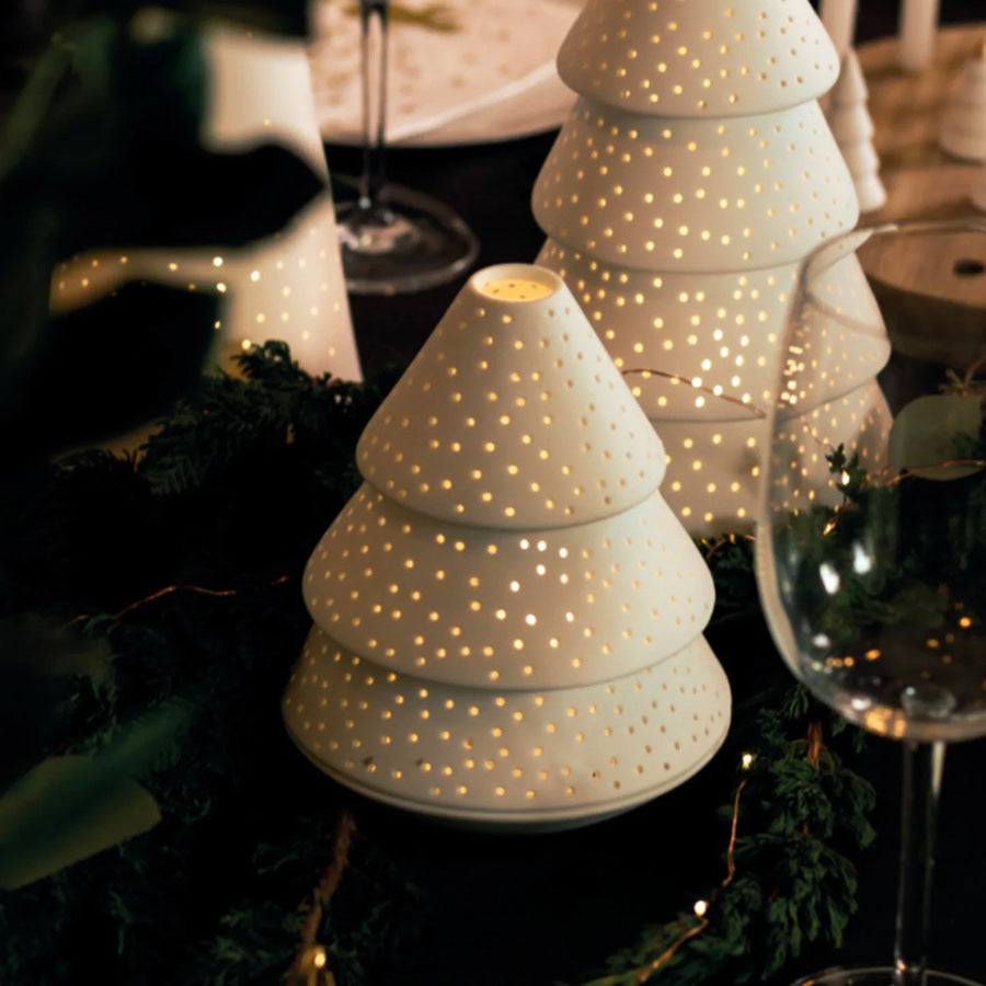 Fir Tree Tealight Holder & Sculpture Medium