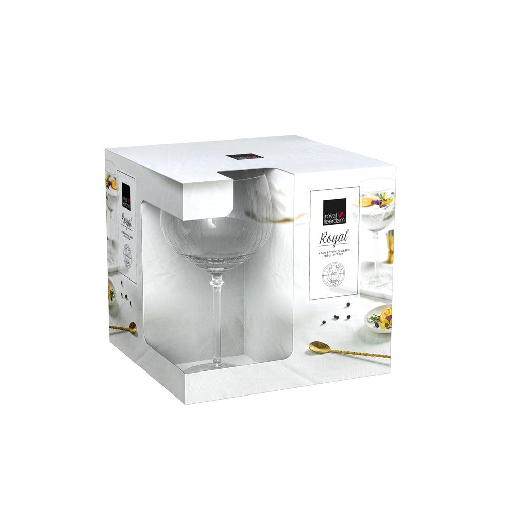 Royal Gin and Tonic Glasses 650ml, Set of 4