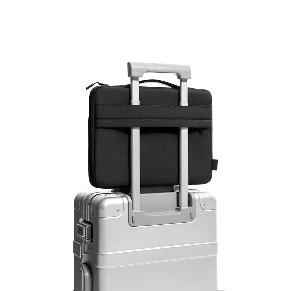 Defender A14 Premium Laptop Briefcase - Black 12 to 13 Inch