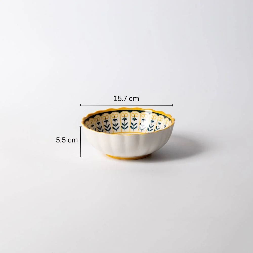 Tuscan Floral Medium Bowl