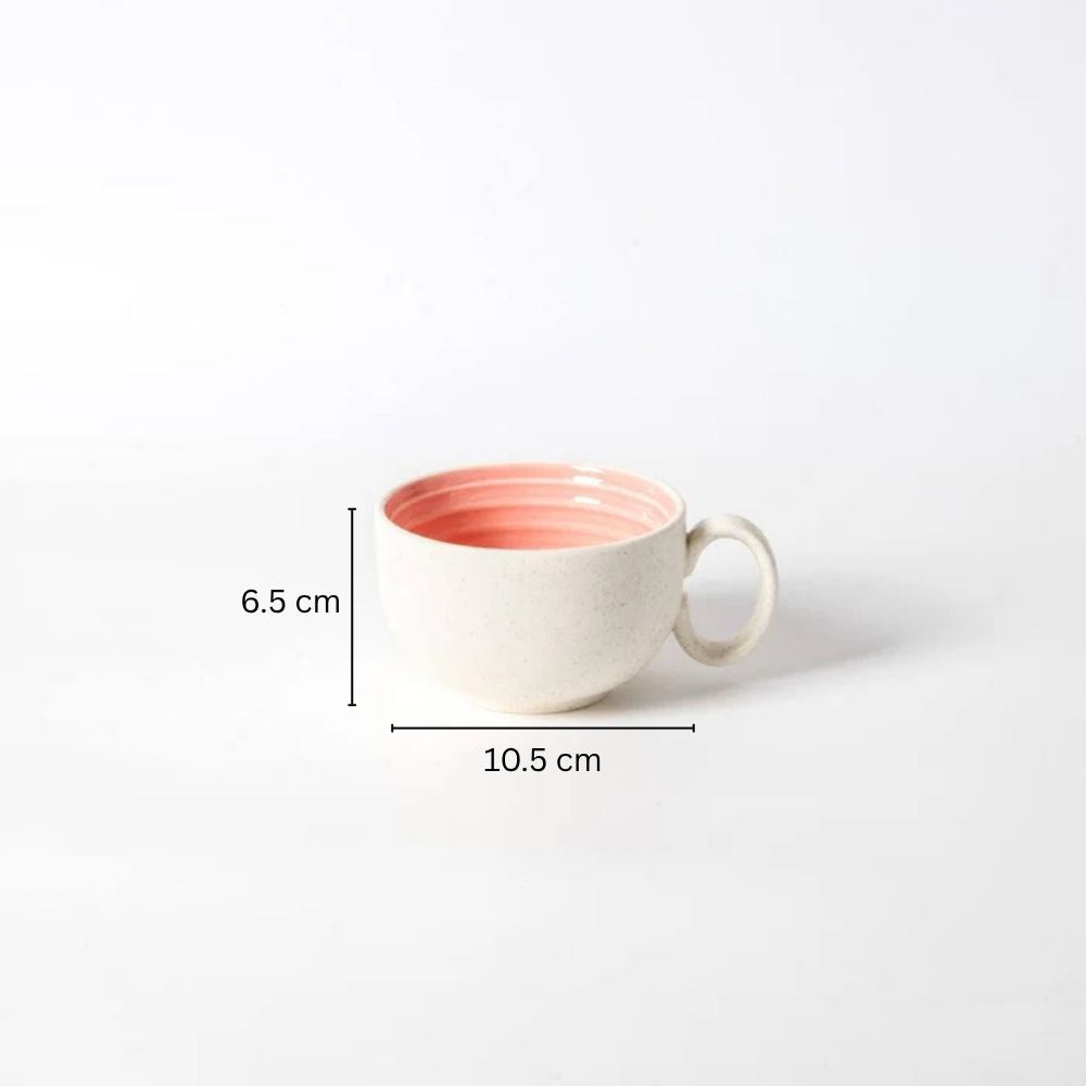 Ripple Tea Cup - Pink