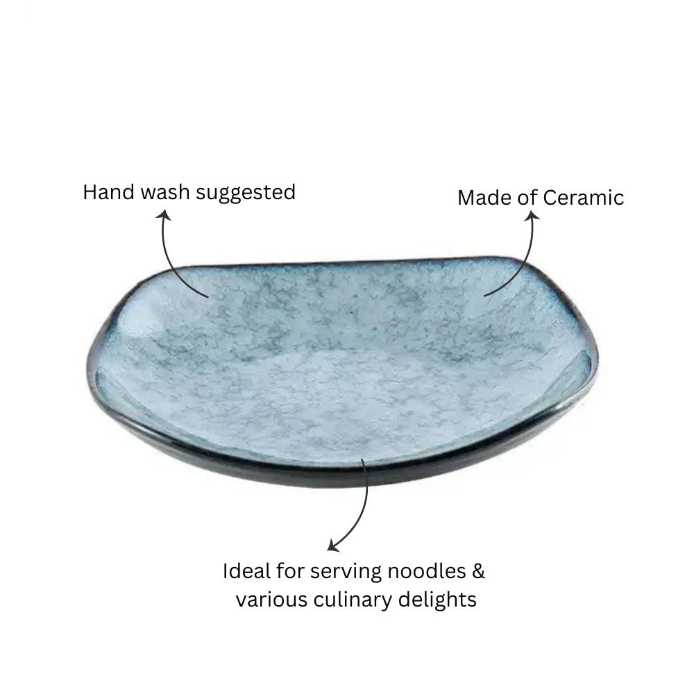 Oasis Curved Plate - Grey