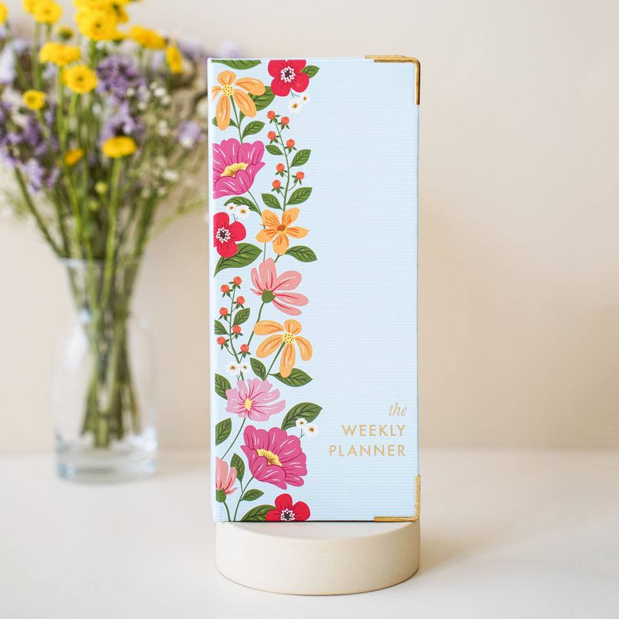 7mm Slim Weekly Planner - Floral Affair