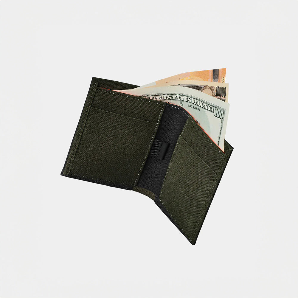ARK Bifold Cash Wallet - Axoflux Army Green