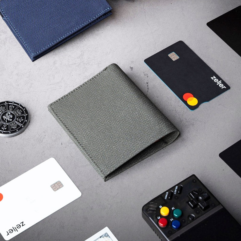 ARK Bifold Cash Wallet - Axoflux Grey