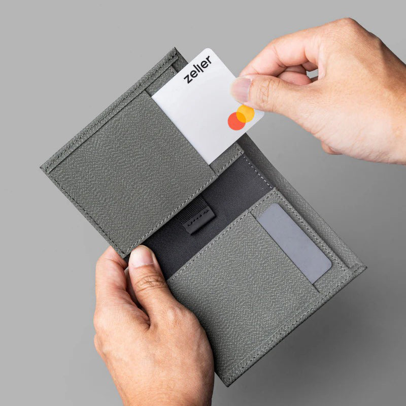 ARK Bifold Cash Wallet - Axoflux Grey