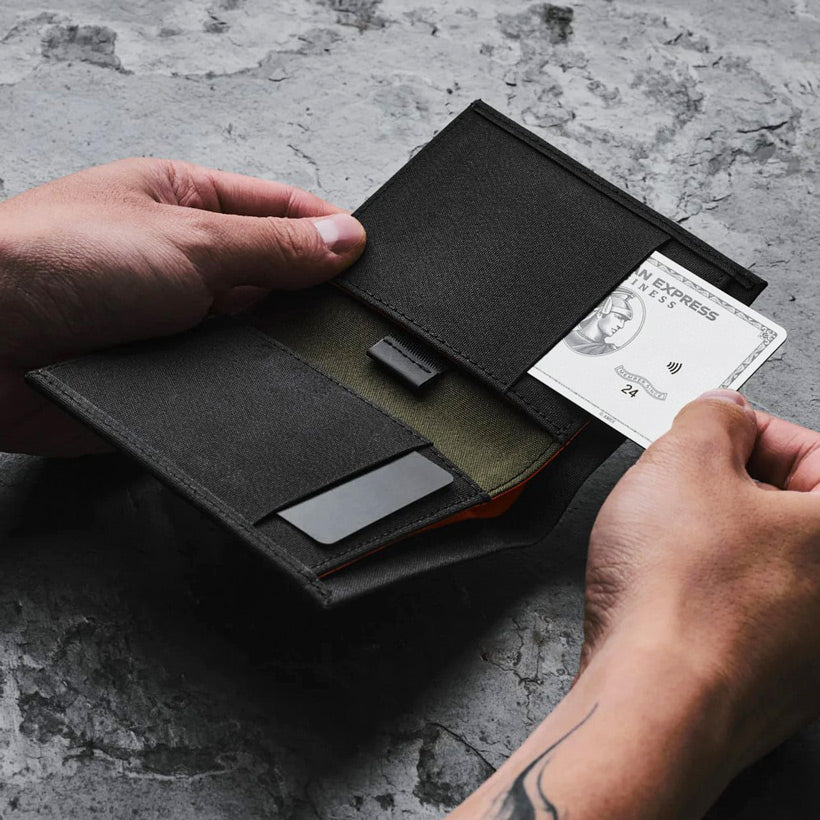 ARK Bifold Cash Wallet - Axoflux Black