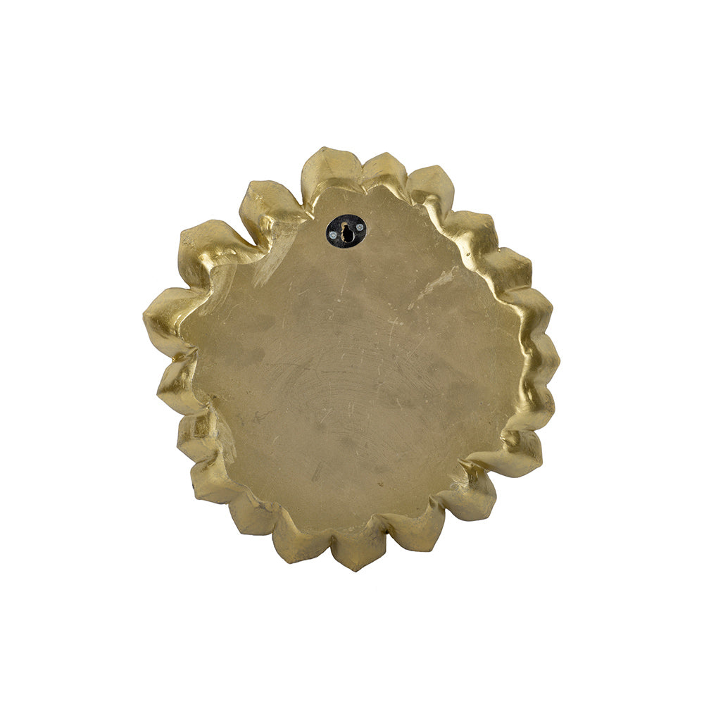 Abalone Cacti Wall Accent Large - Gold