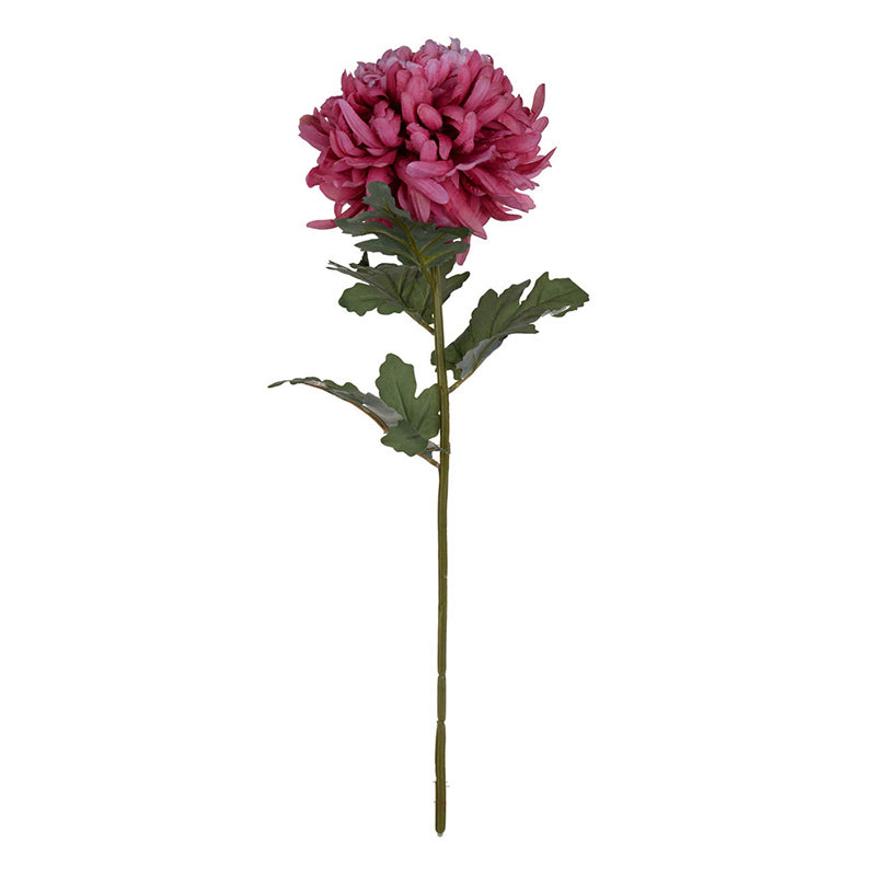 Allouise Chrysanthemum Faux Stem - Crimson