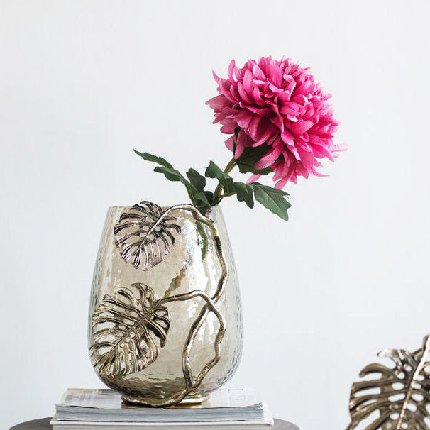 Allouise Chrysanthemum Faux Stem - Crimson