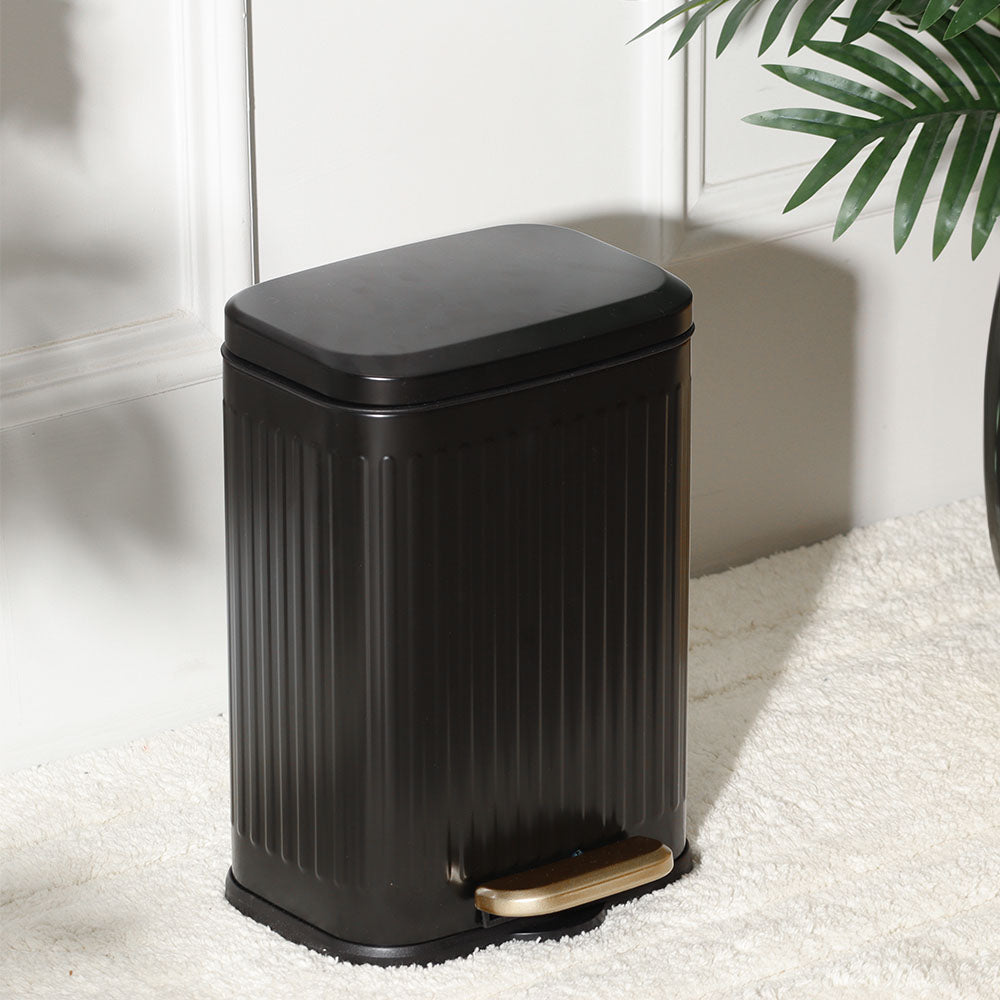 Alois Lines Pedal Bin 6L - Black
