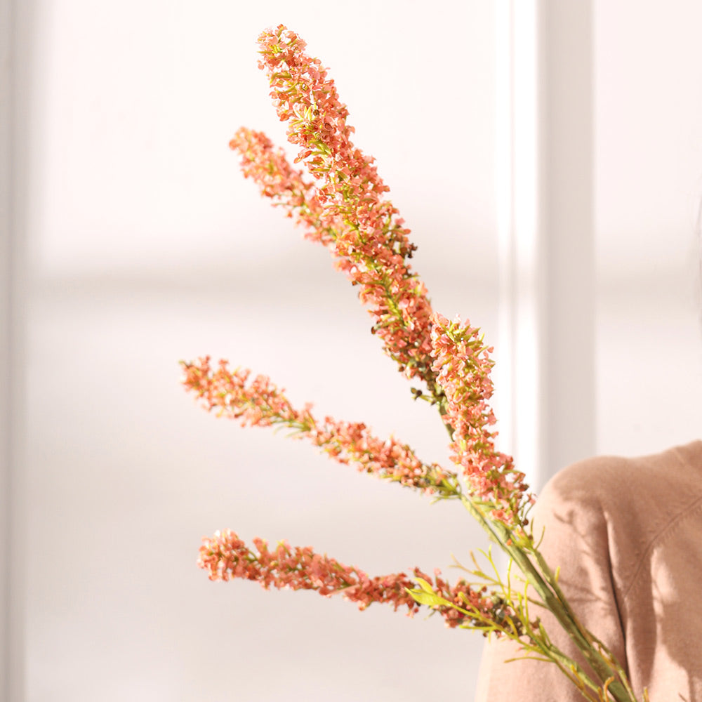 Amaranthus Faux Stem - Coral