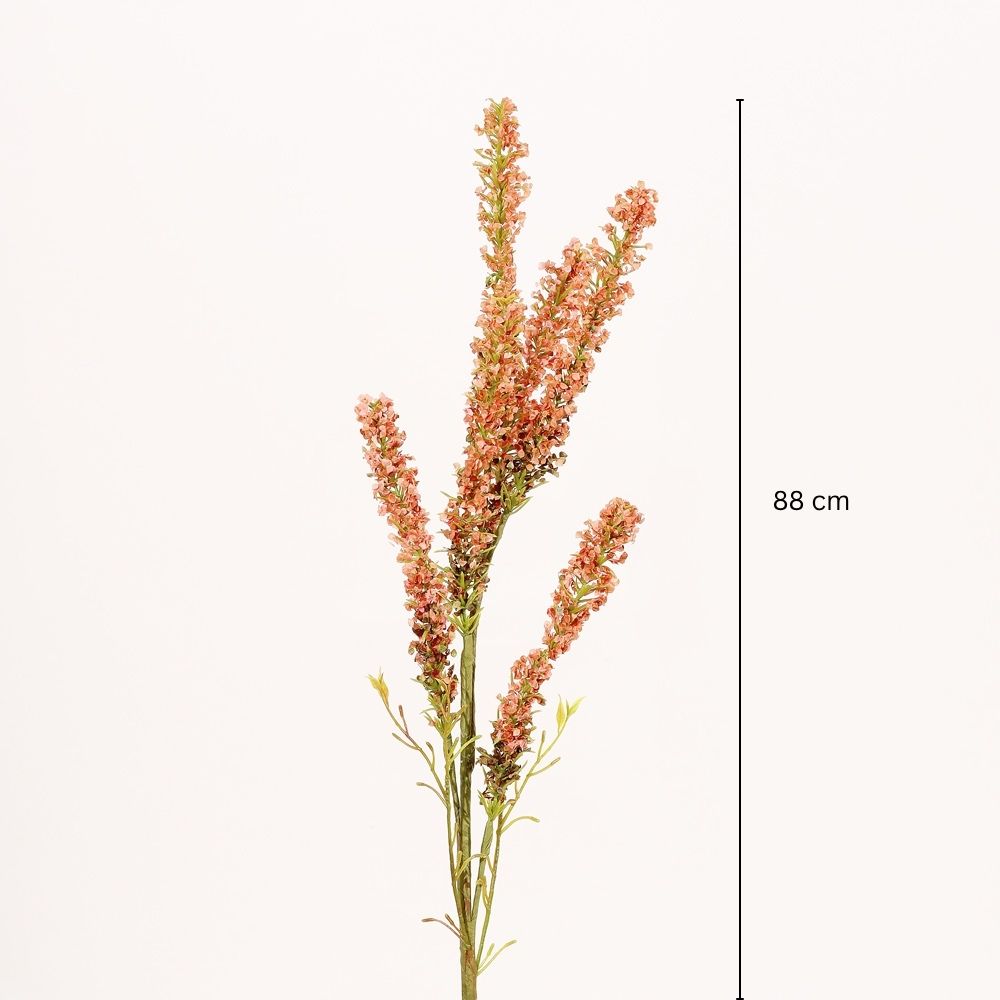 Amaranthus Faux Stem - Coral