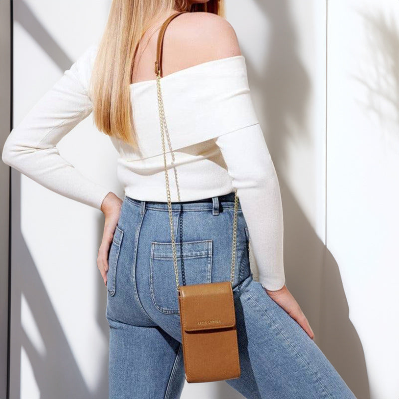Amy Crossbody Bag - Tan
