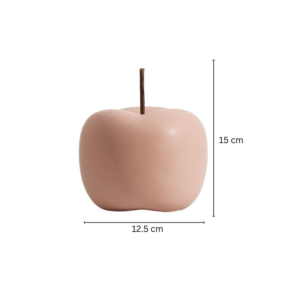 Ando Apple Sculpture Medium - Pink