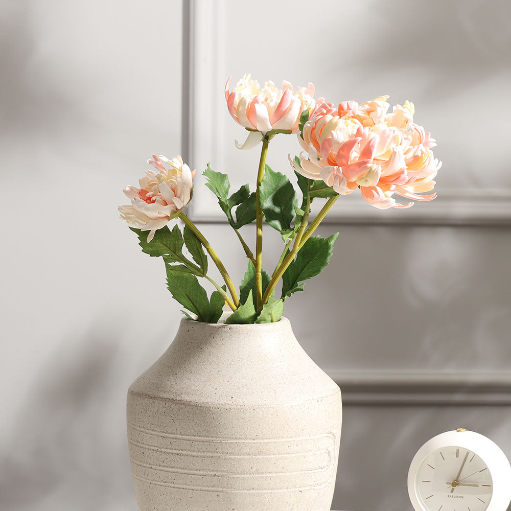 Chrysanthemums Faux Bunch - Light Pink