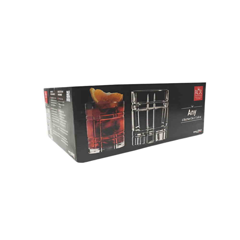 Any DOF Tumblers 340ml, Set of 6
