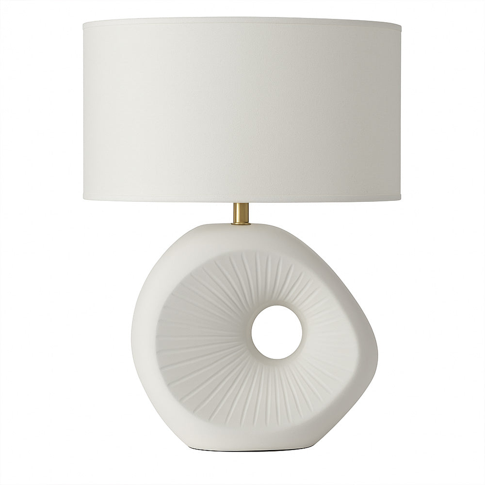 Anya Ceramic Table Lamp XL - White