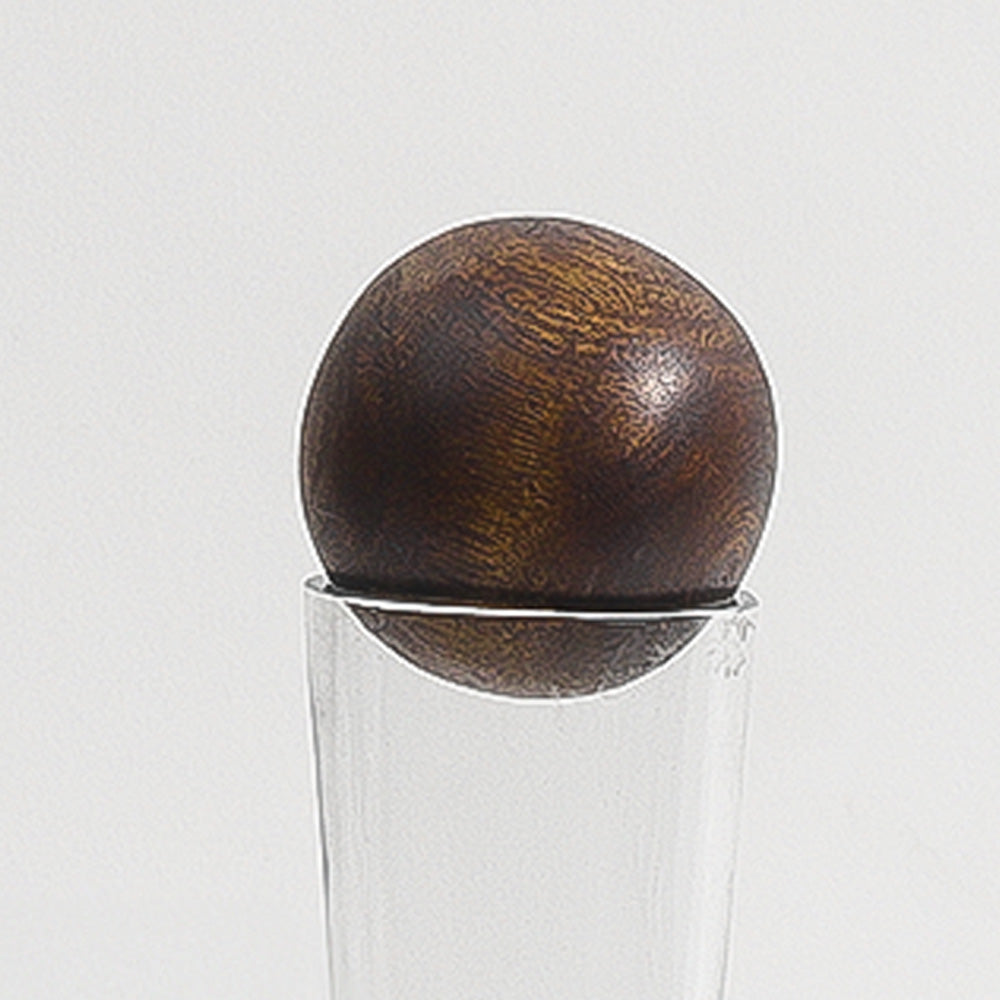 Arken Wine Decanter With Wooden Stopper 1800ml - Clear