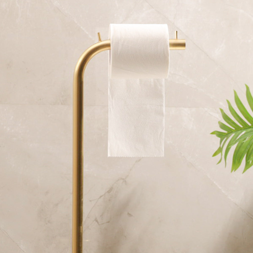 Kansa Toilet Roll Holder - Gold