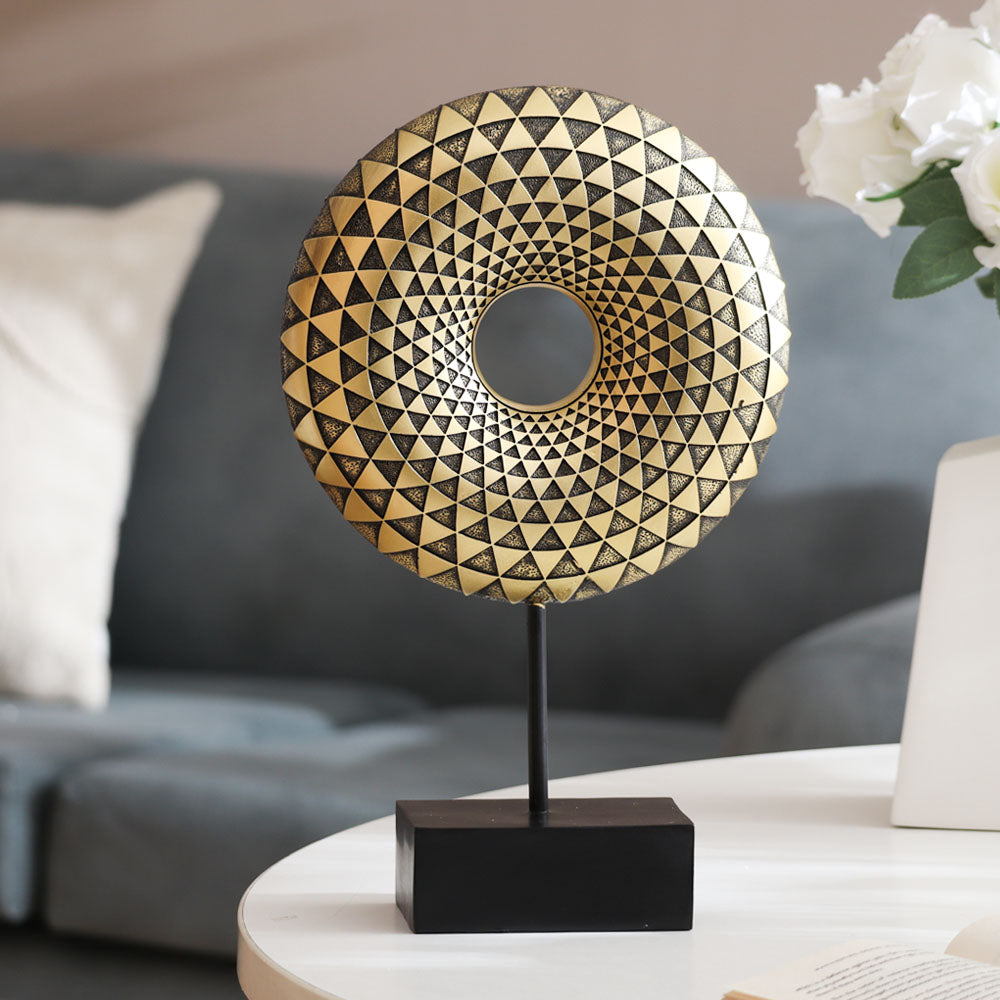 Artemis Decorative Sculpture - Gold & Black