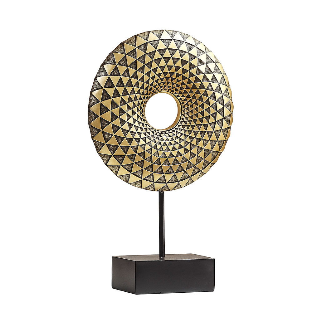 Artemis Decorative Sculpture - Gold & Black