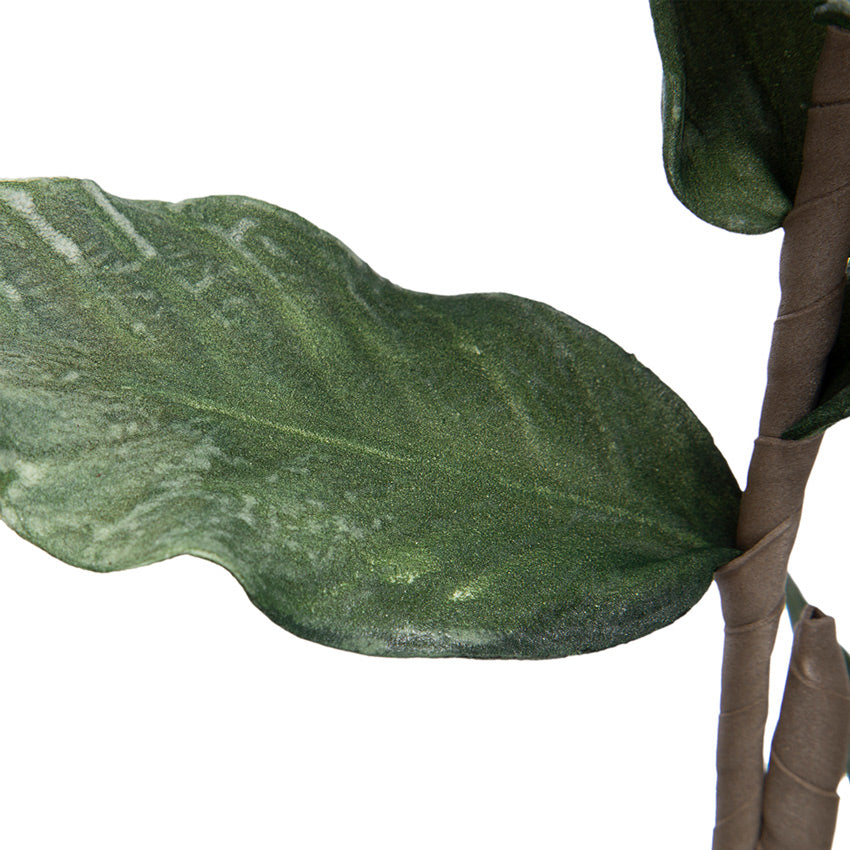 Artichoke Buds Faux Stem - Forest Green