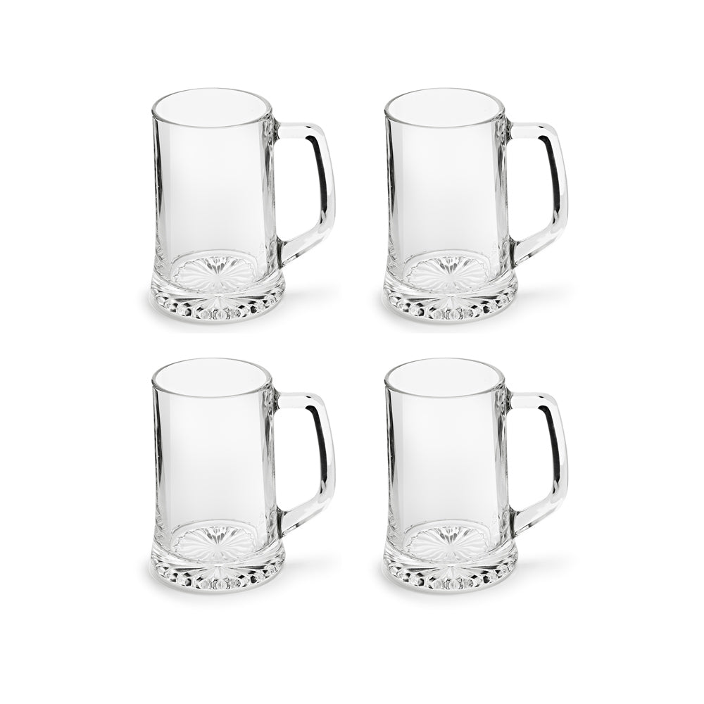 Artisan Beer Mugs 320ml, Set of 4