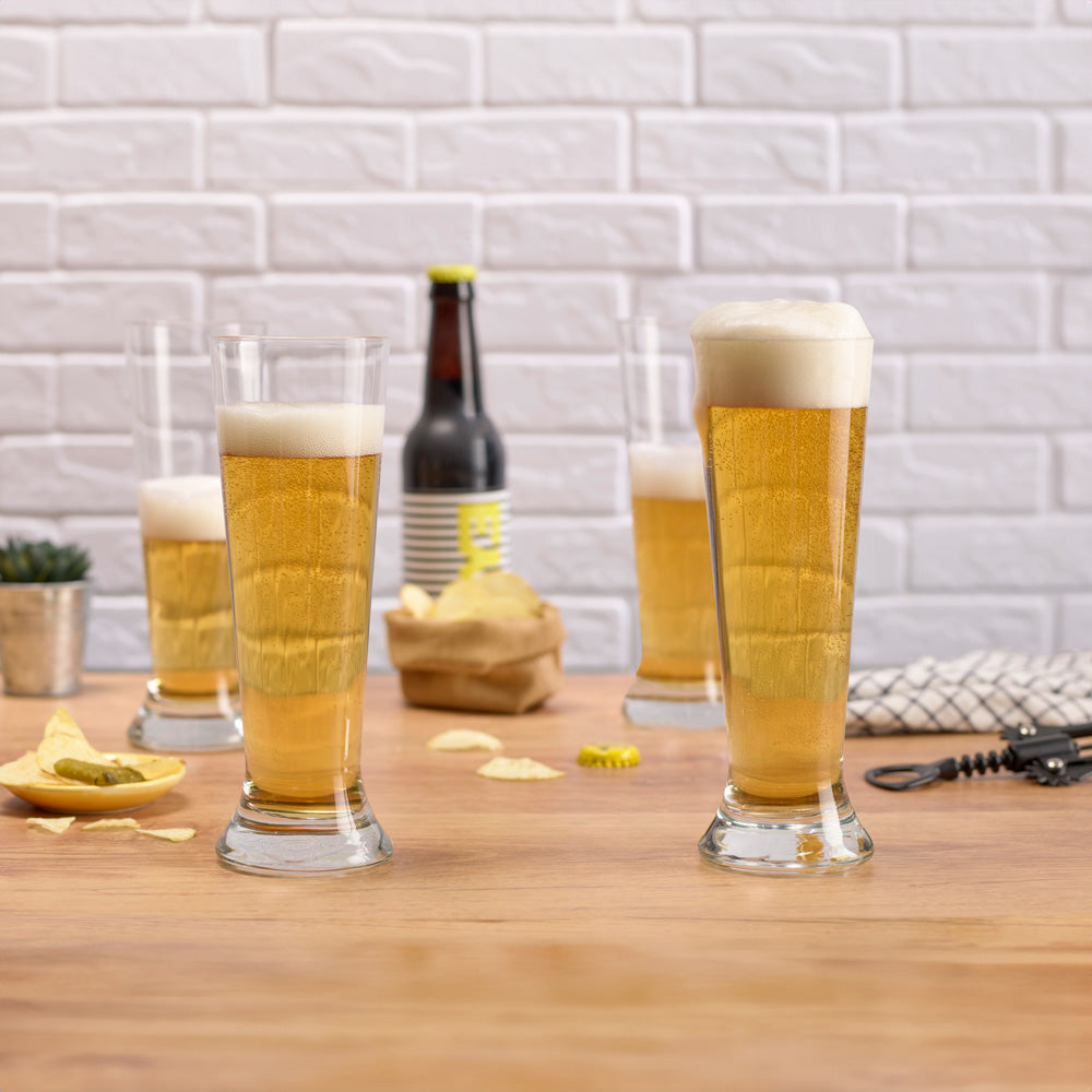 Artisan Beer Glasses 380ml, Set of 4