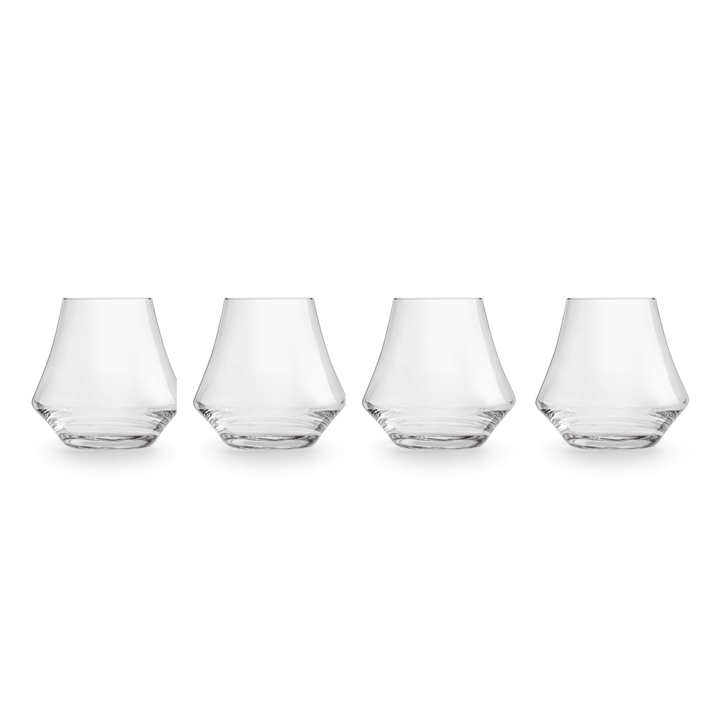 Artisan Whiskey Glasses Tapered 290ml, Set of 4