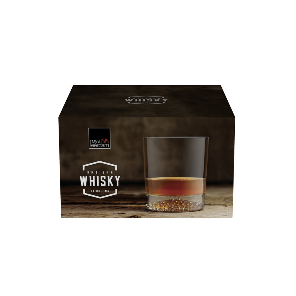 Artisan Whiskey Glasses Club 300ml, Set of 4