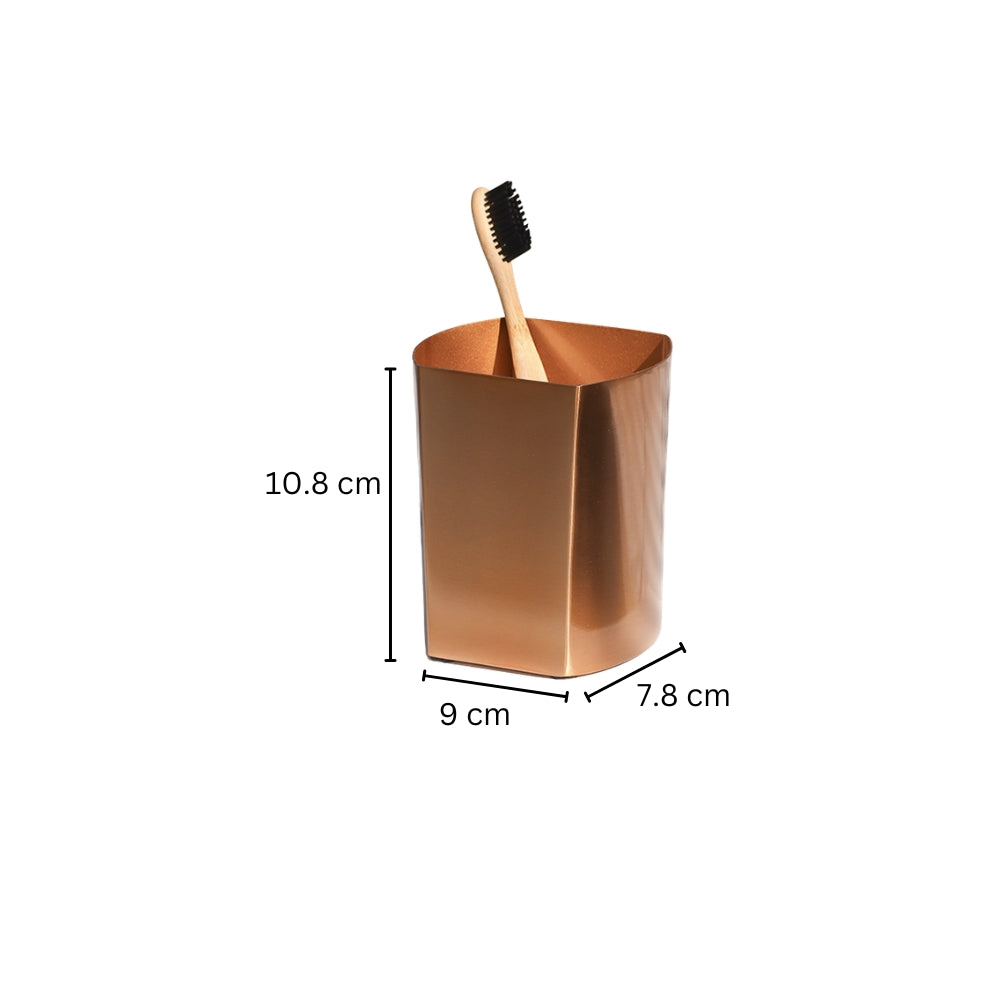 Arza Toothbrush Tumbler - Champagne Gold