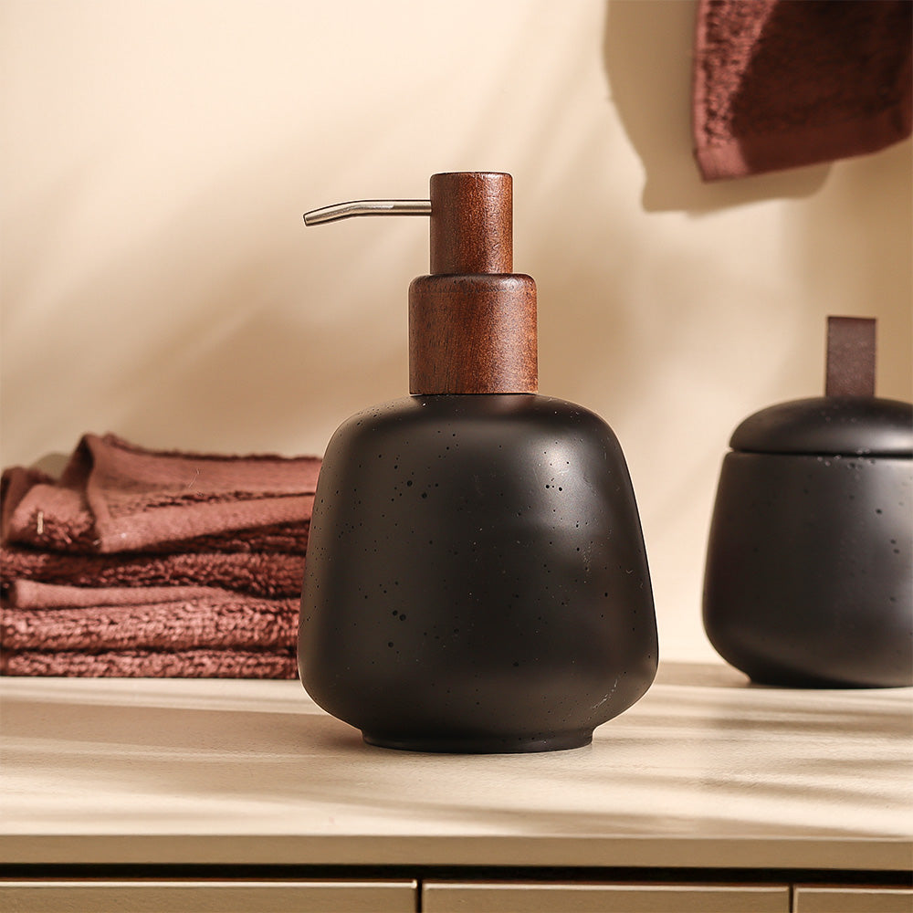 Asher Soap Dispenser - Black