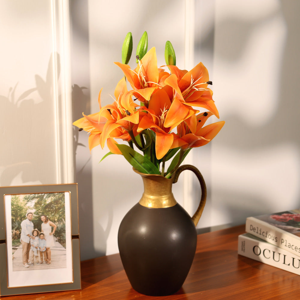 Asiatic Lily Faux Bunch - Orange
