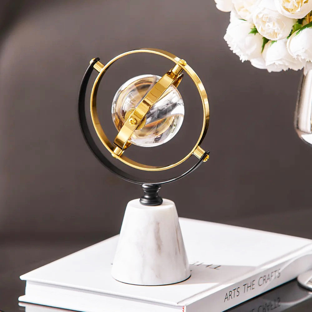 Astro Globe Abstract Sculpture Small