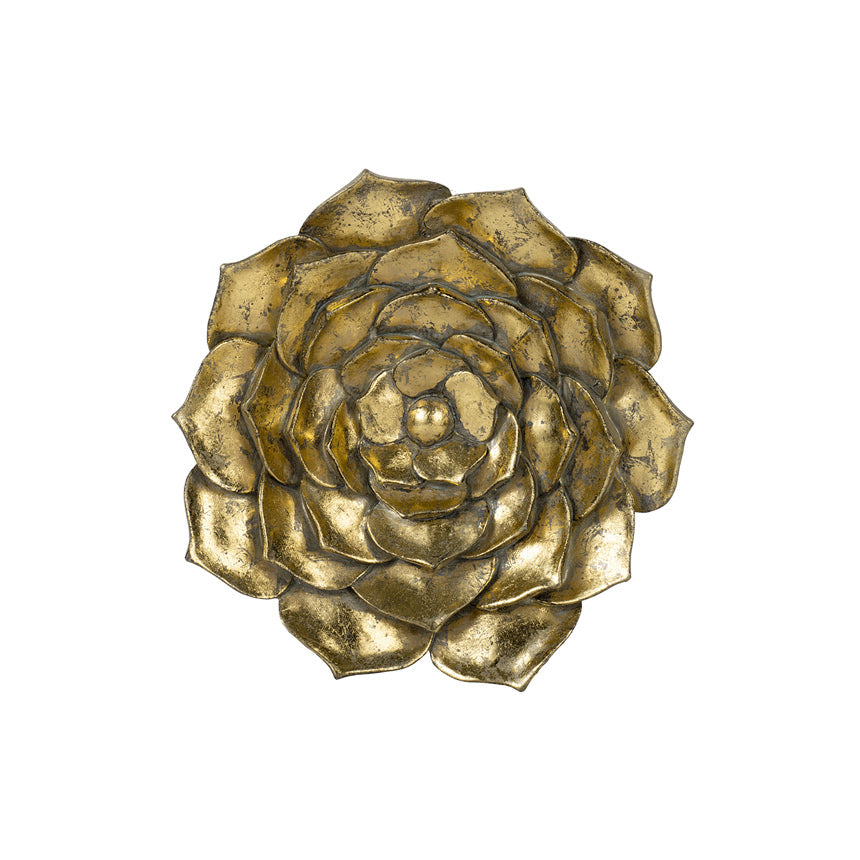 Atlantis Cacti Wall Accent Large - Gold