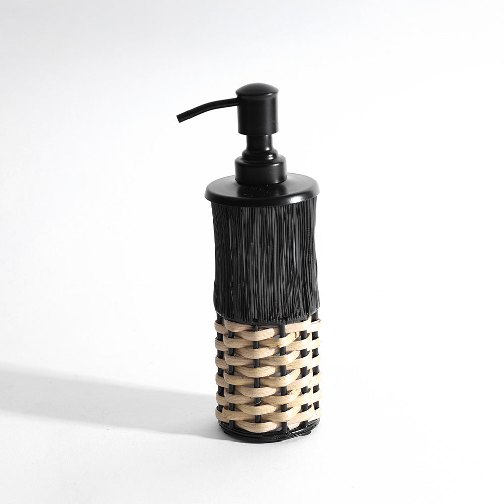 Ava Soap Dispenser - Beige Black