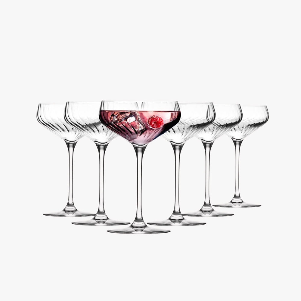 Avant-Garde LUMI Cocktail Glasses 290ml, Set of 6