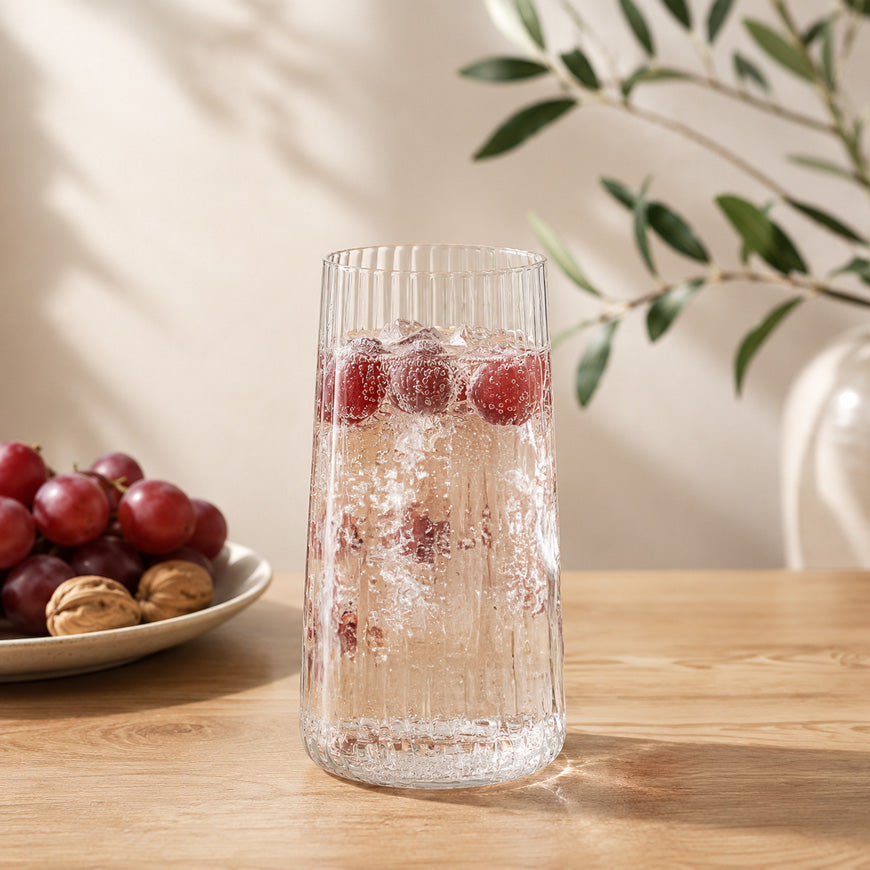 Avant-Garde LUMI Highball Glasses 550ml, Set of 6