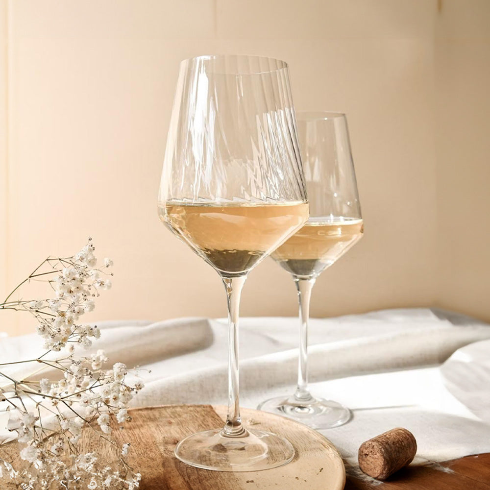 Avant-Garde LUMI White Wine Glasses 450ml, Set of 6