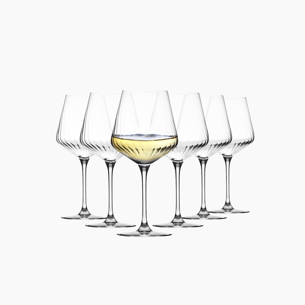 Avant-Garde LUMI Chardonnay Glasses 560ml, Set of 6