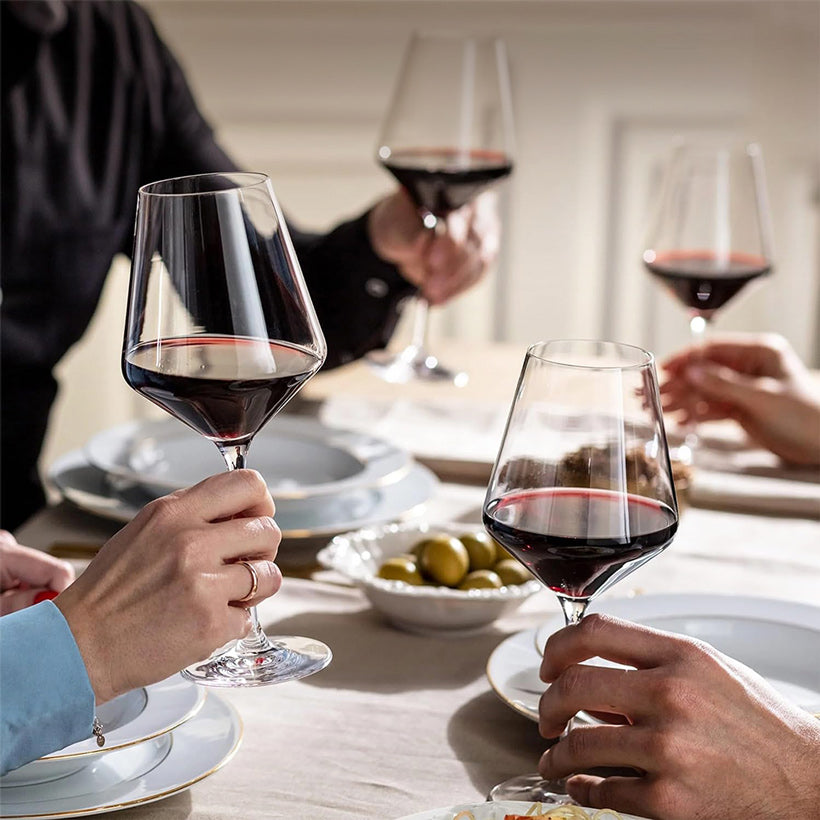 Avant-Garde Red Wine Glasses 550ml, Set of 6