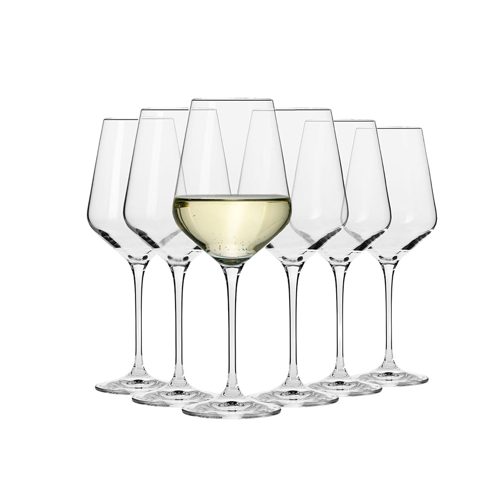 Avant-Garde White Wine Glasses 450ml, Set of 6