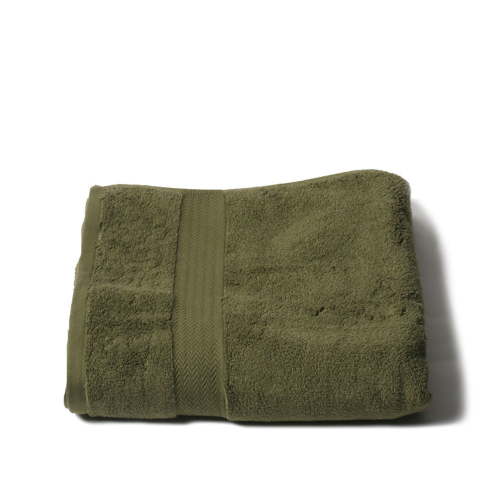 Avant Zero-Twist Cotton Bath Towel - Pine Green
