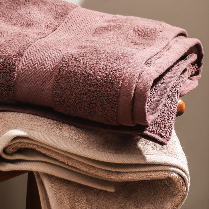 Avant Zero-Twist Cotton Bath Towel - Russet Brown