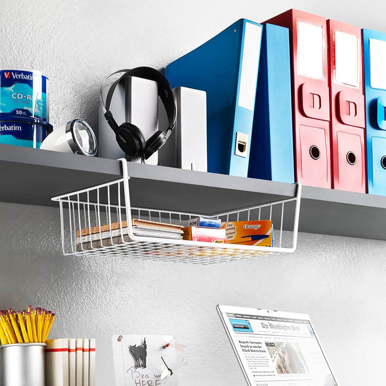 Babatex Undershelf Basket 40cm - White