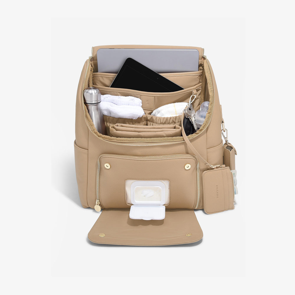 Diaper Backpack - Camel