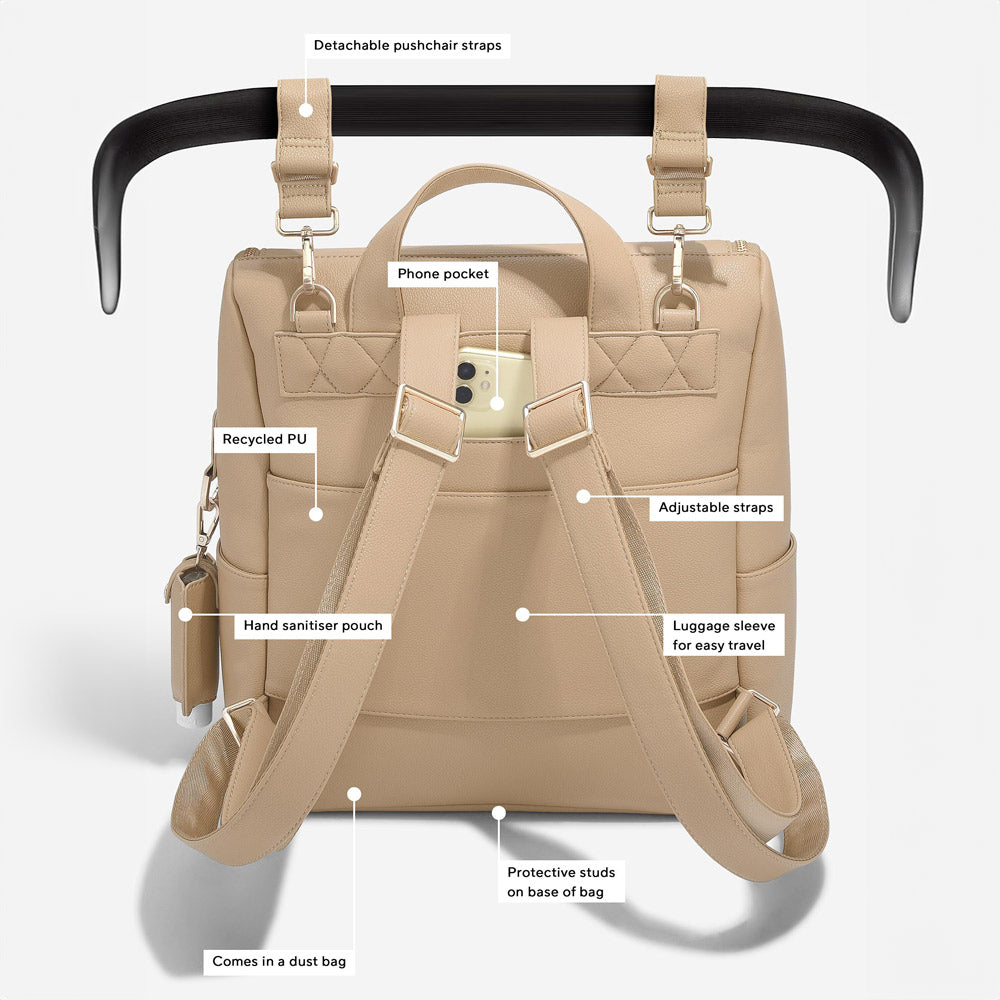 Diaper Backpack - Camel