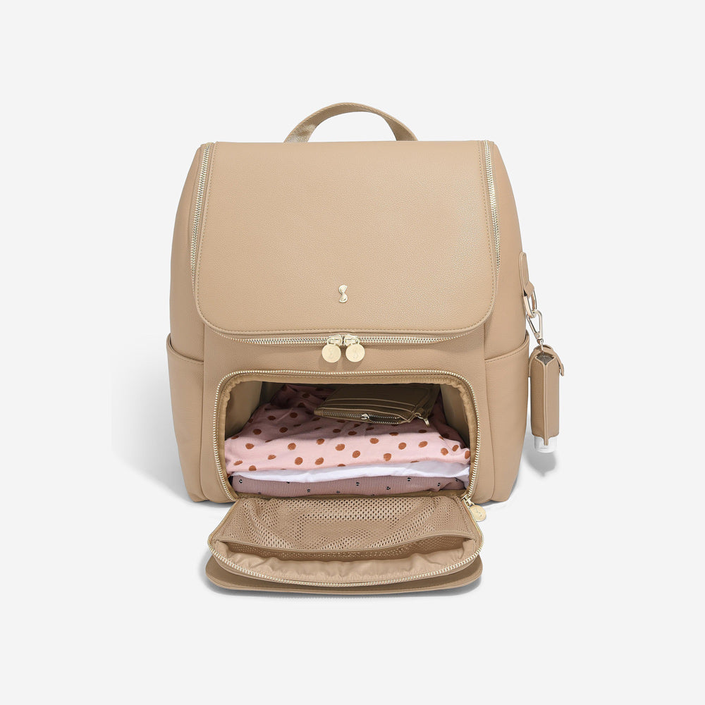 Diaper Backpack - Camel